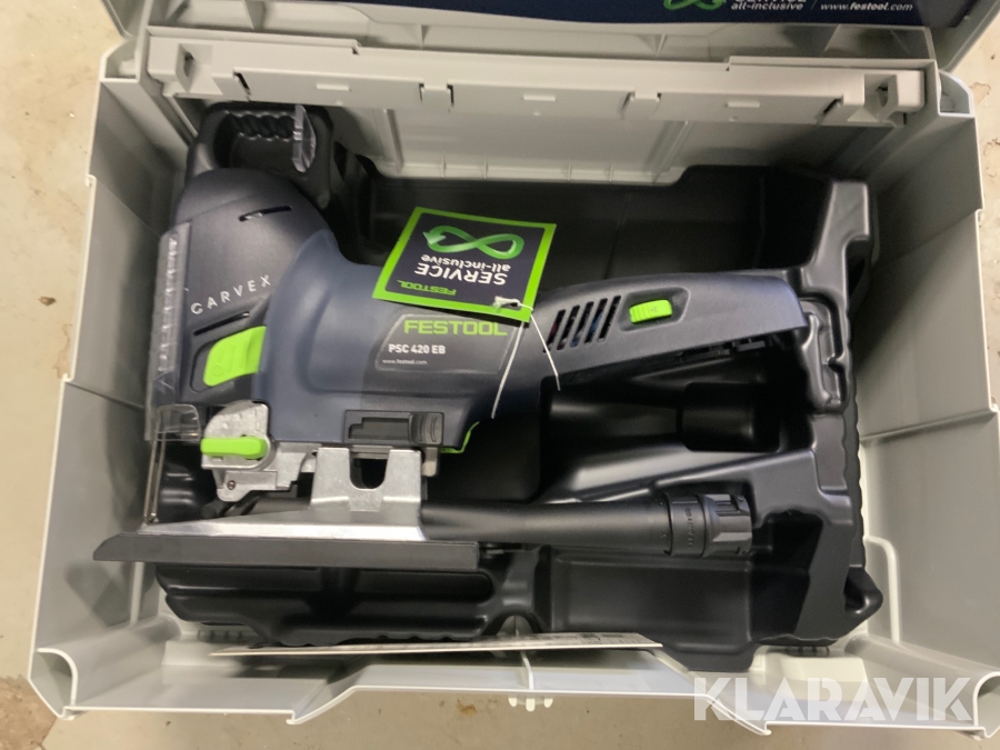 おトク □FESTOOL コードレスジグソー PSC 420 EB-Li Basic 574713