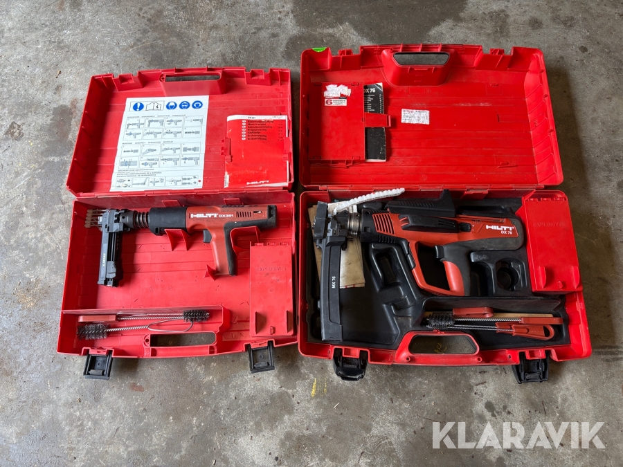 Bultpistol Hilti DX351 / DX76