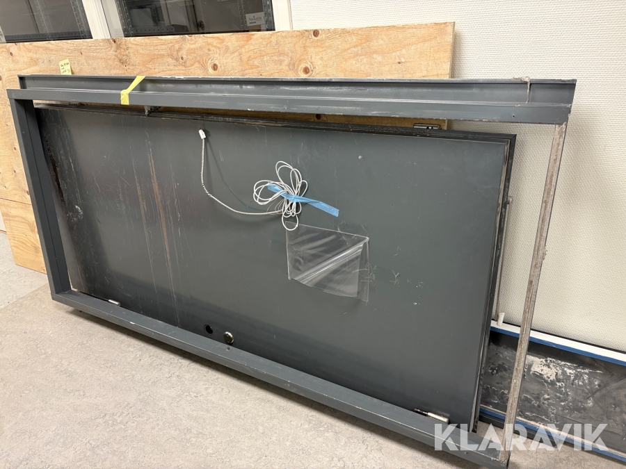 Ståldörrar med karm Hellbergs dörrar HI-BD/EI 60