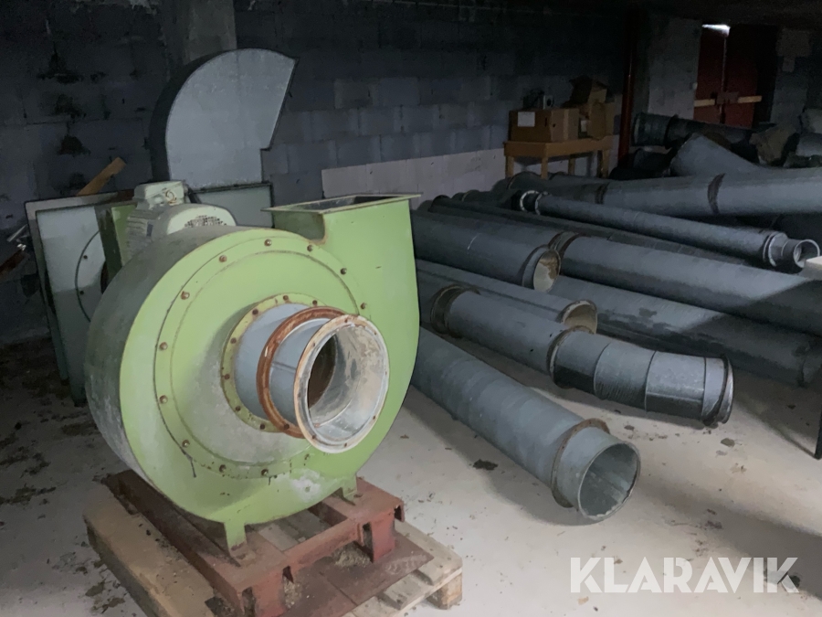 Fläktar med spirorör