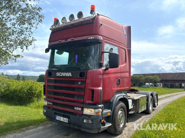 Dragbil Scania 420