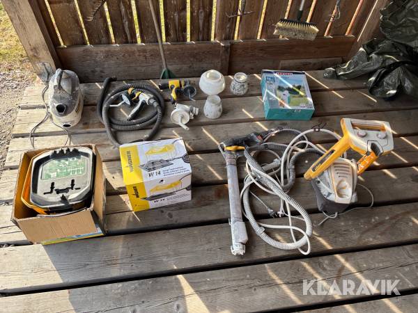 Paket med färg utrustning