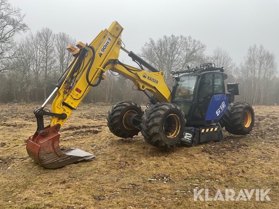 Spindelgrävare Kaiser S12 Allroad HD 4x4