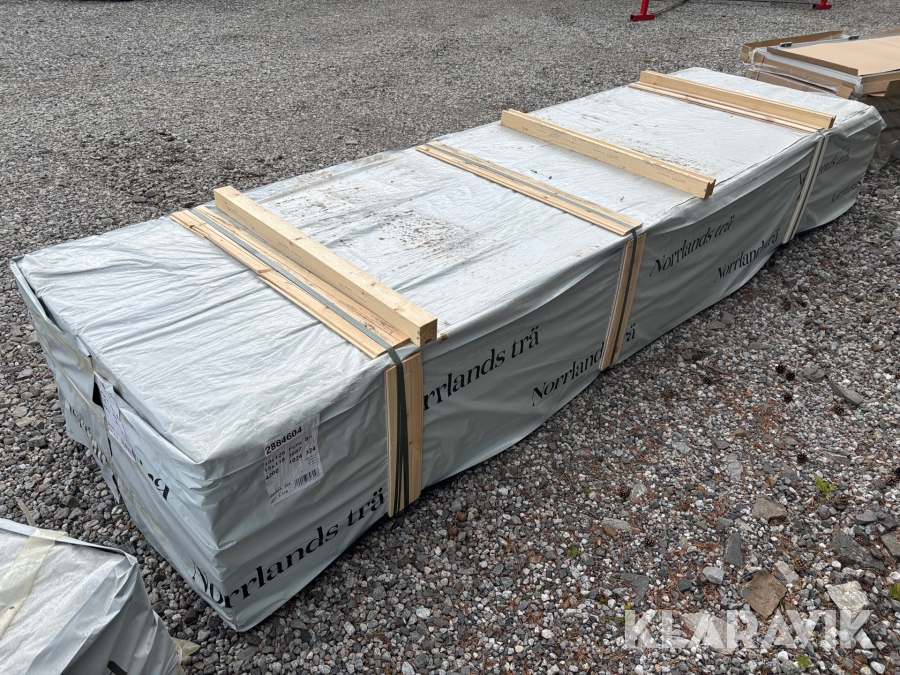 Innerpanel Norrlands Trä Slätspont grå 324st