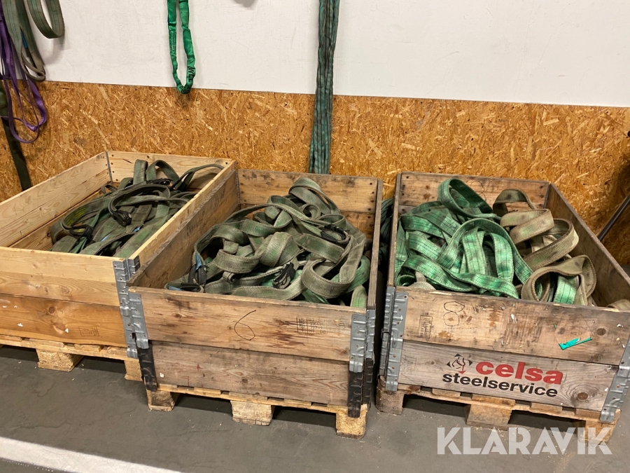 Laststroppar och kantskydd