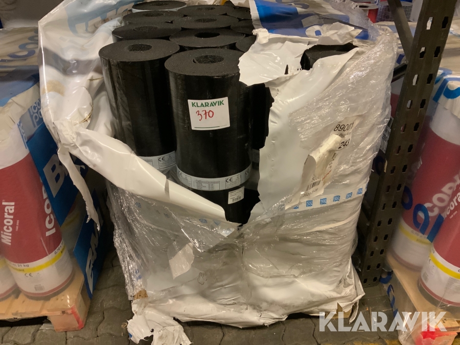 Takpapp Icopal Mono P kristallsvart 500 mm 8x1 M, 34 stycken