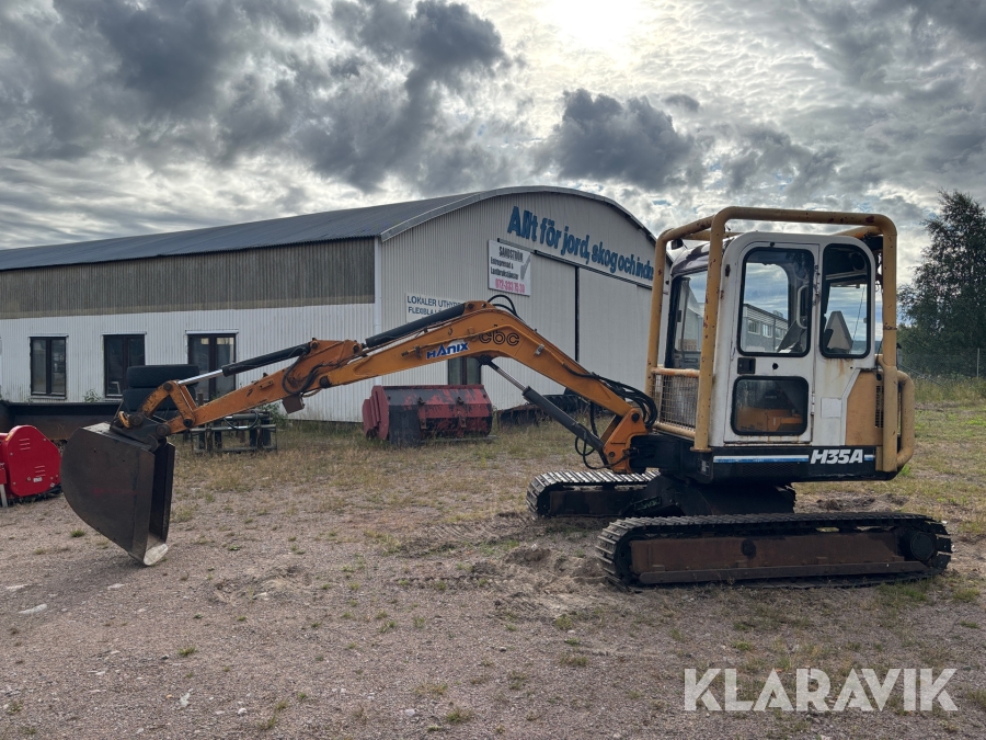 Grävmaskin Hanix H35A