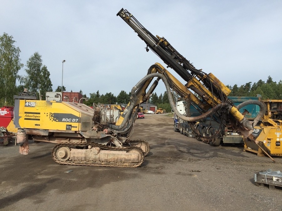 Borrvagn hydraulisk Bergborrmaskin