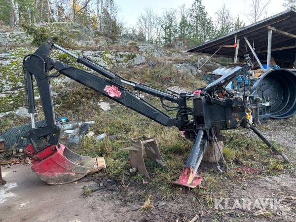 Grävaggregat med hydraulpump Hymas 31