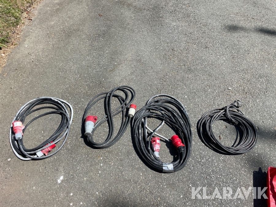 Förlängningssladd 4 st