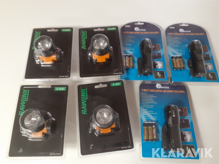 Pannlampor och ficklampor Rawlink / Pointex