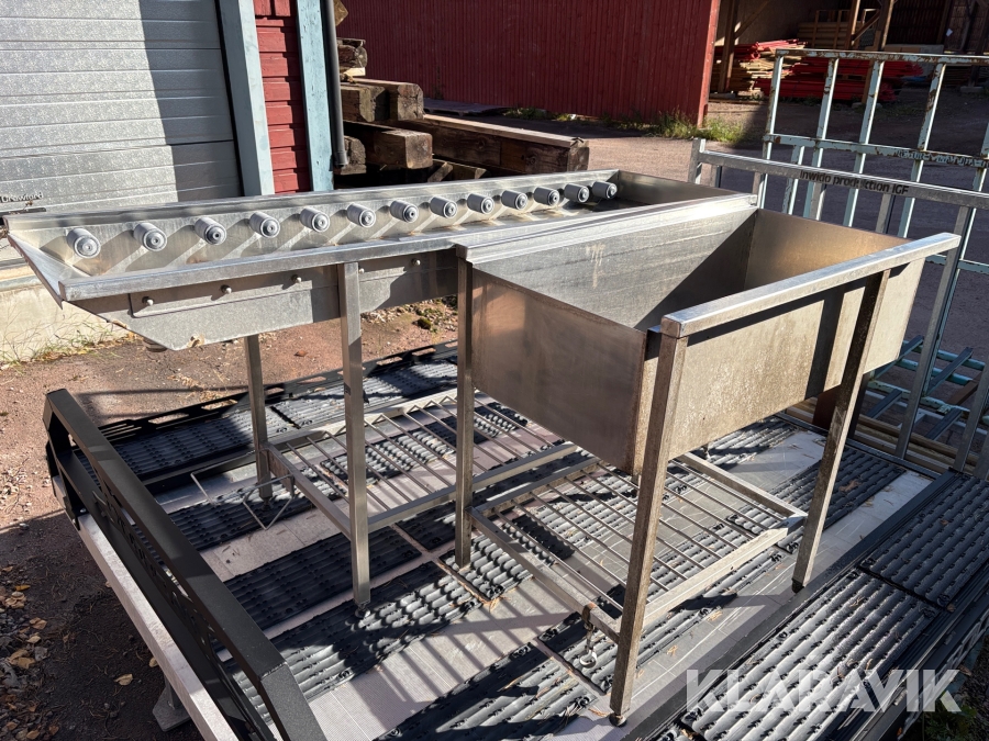 Rostfri diskutrustning