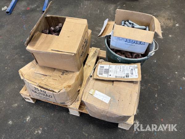 Najtråd olika dimensioner