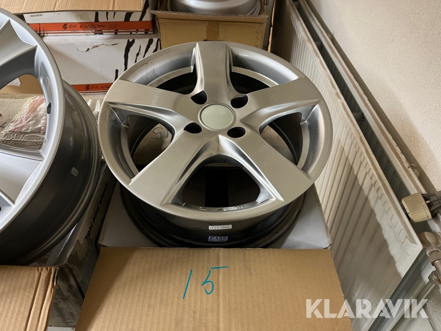 Fälgar 4 st Enzo Web