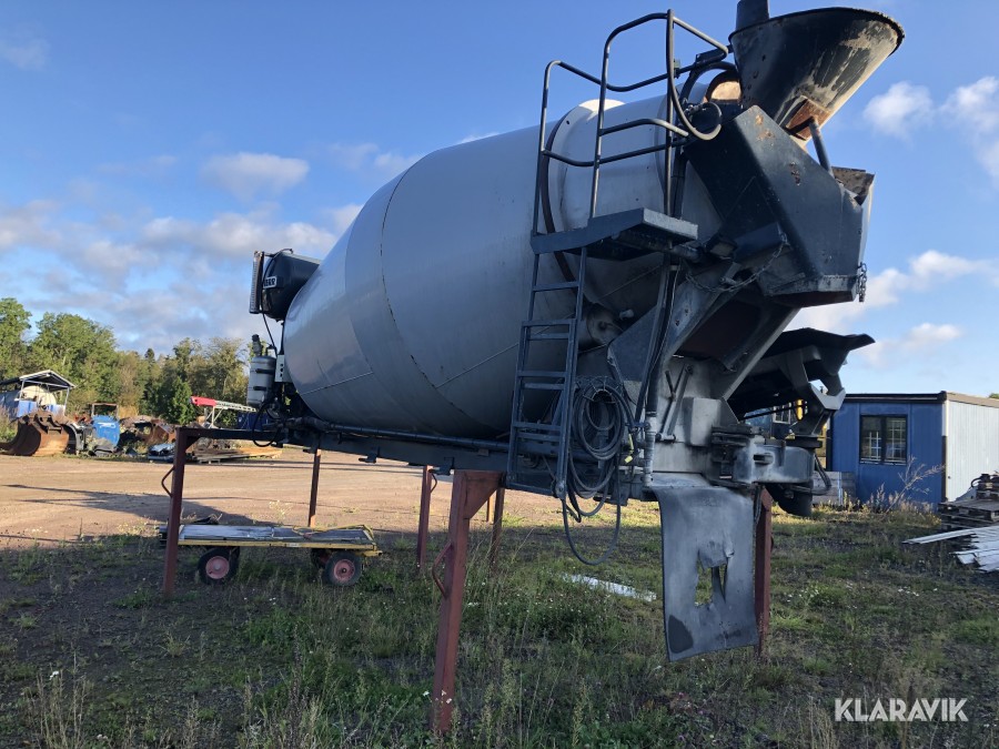 Betongroterare på Cameleont ram