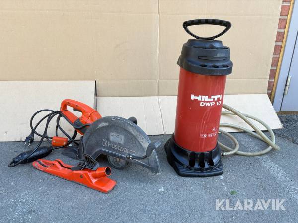 Kapsåg Husqvarna K4000 inkl. vattentank