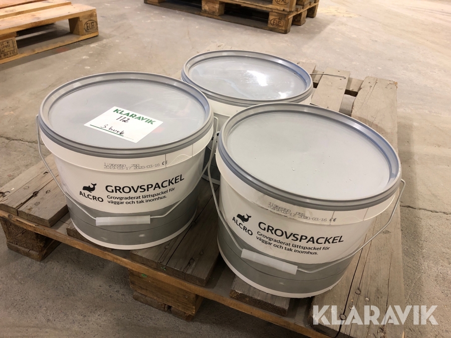 Grovspackel Alcro 30 liter