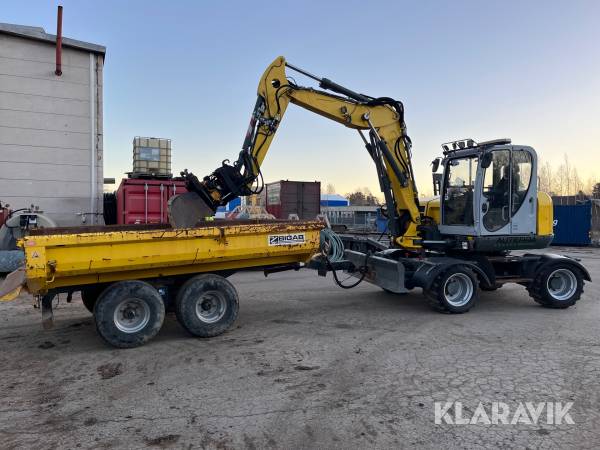 Grävmaskin Wacker Neuson EW100