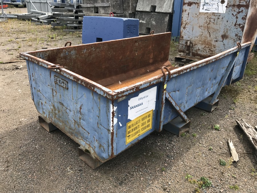 Skräpcontainer / Materialbask