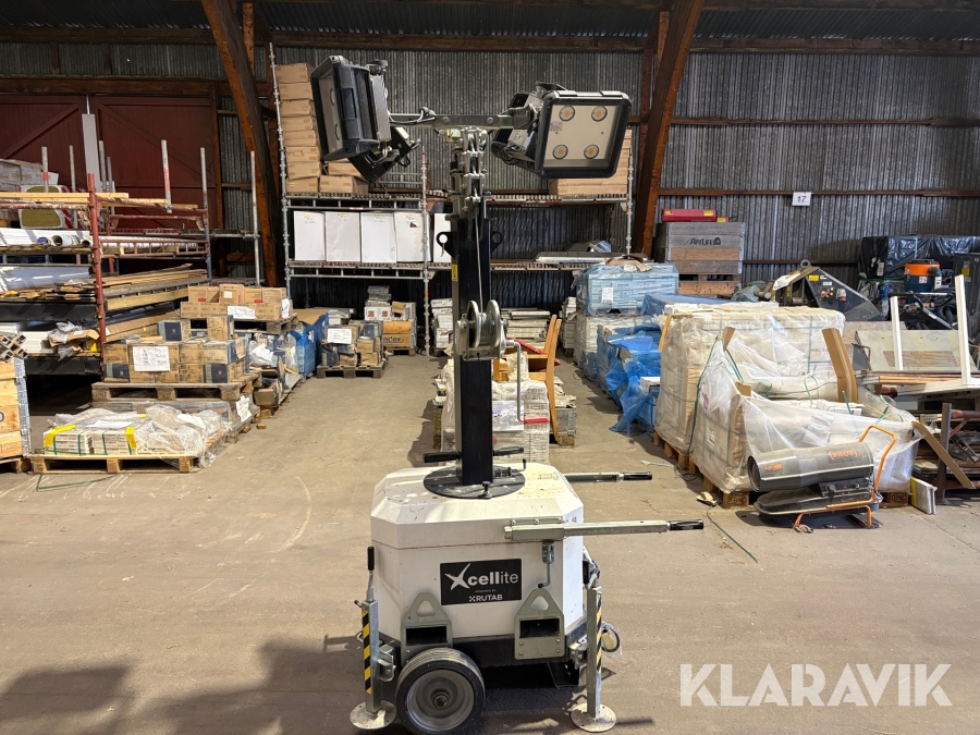 Belysningsmast Towerloop 4x150w led