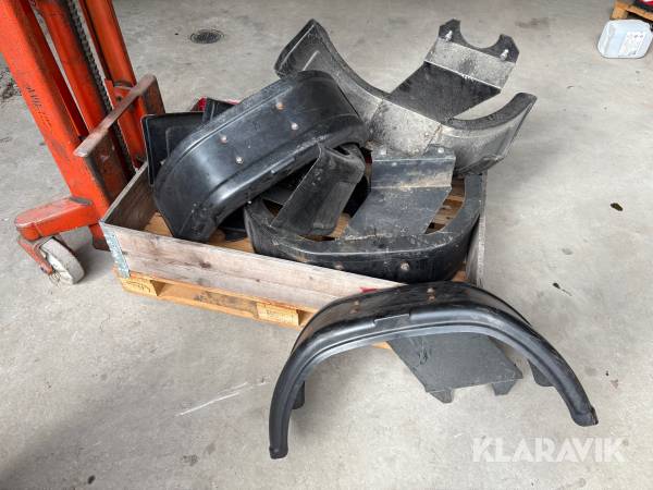Skärmar 3 par