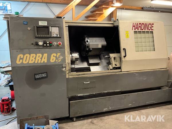 Svarv CNC Hardinge Cobra 65