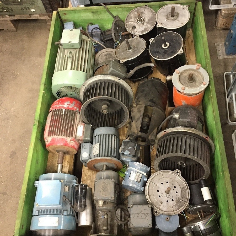 Parti med begagnade elmotorer