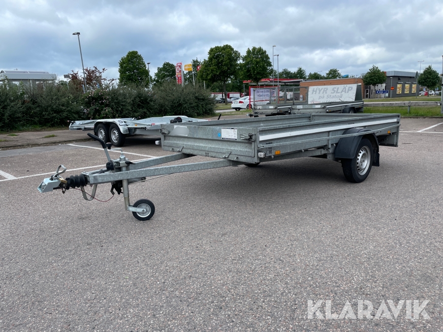 Personbilssläp Brenderup D1000