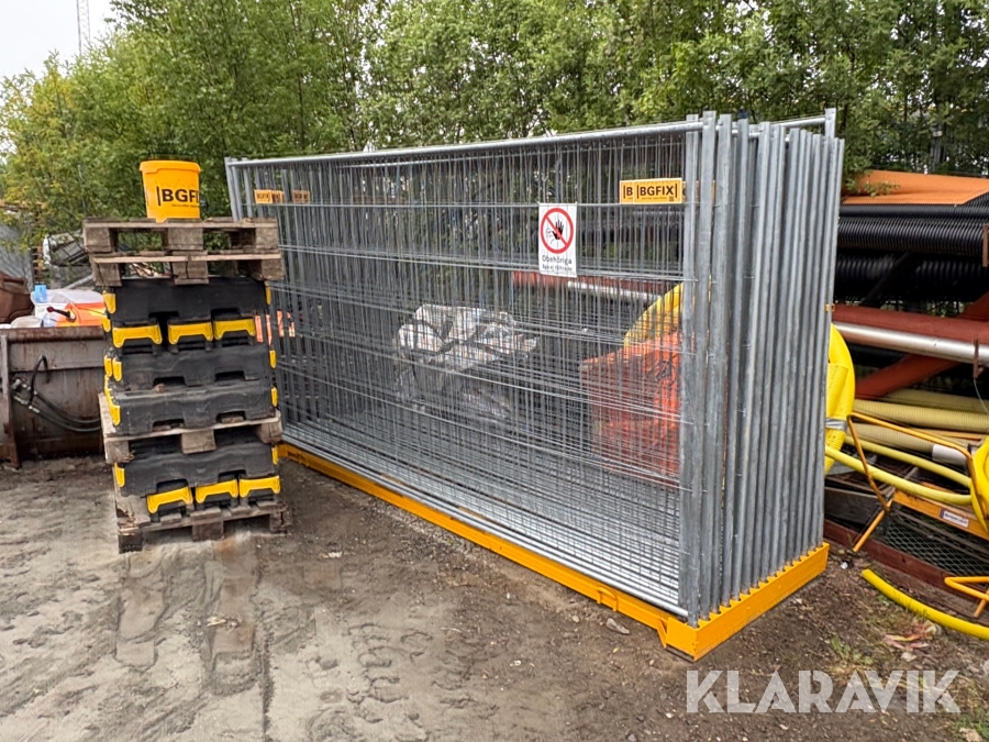 Byggstaket BGFIX Basic komplett