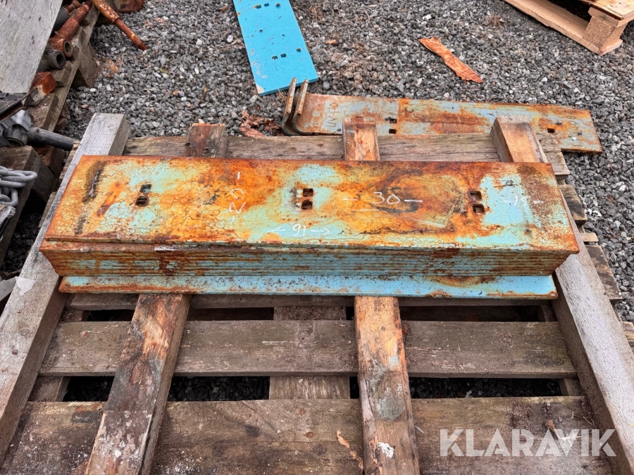 Slitstål Olofsfors Hardox 10 st