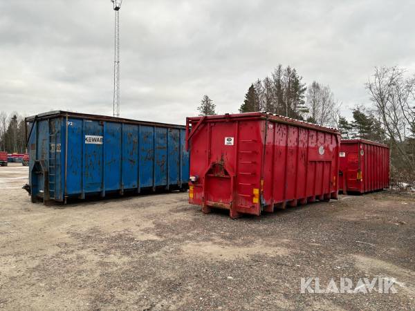 Lastväxlarcontainer 3 st