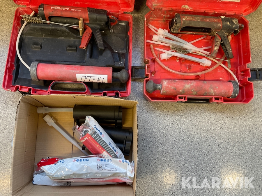 Hitpistol Hilti MD 2000 2 st
