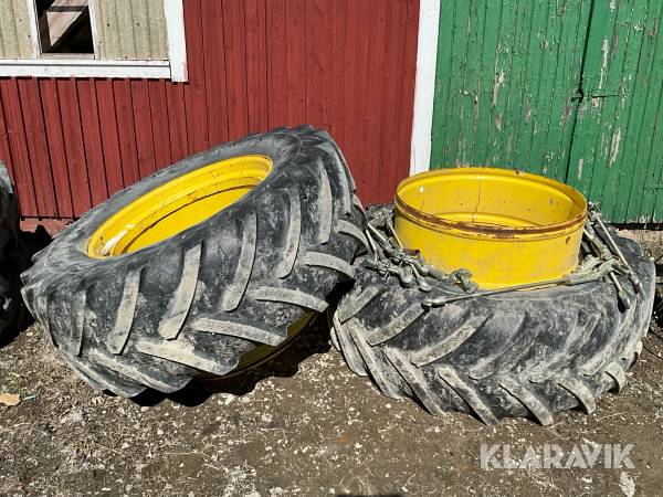 Traktordäck Kleber dubbelmontage