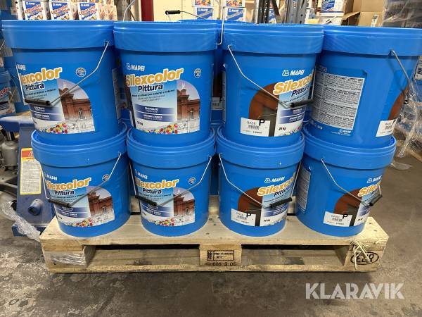 Silikatfärg Mapei Silexcolor Pittura 22 st