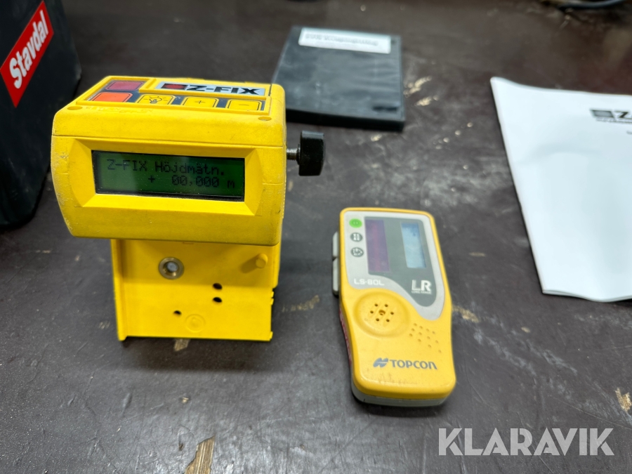 Z-fix + mottagare Z-fix + Topcon
