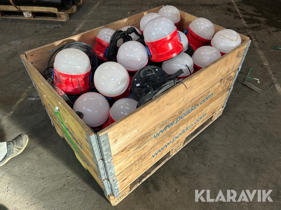 Bojlampor / bygglampor Garo 21W LED 1 pall