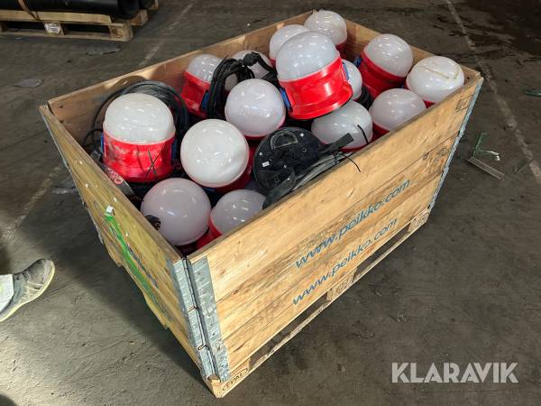 Bojlampor / bygglampor Garo 21W LED 1 pall