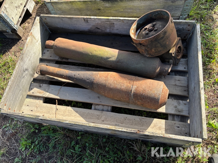 Remskiva , ljuddämpare och gnistsläckare till BM-10