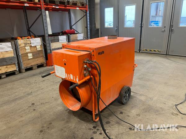 Luftvärmare värmeväxlare olja 50 kw Heylo K 50