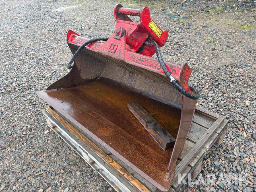 Hydraulisk planeringsskopa RF-system