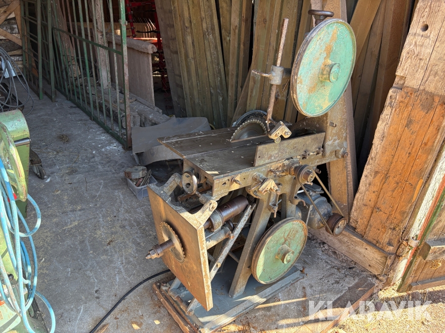 Kombimaskin klyvsåg/hyvel/bandsåg Rob. Nielsen