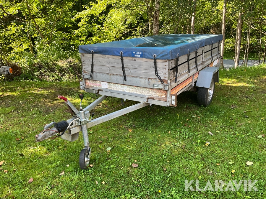Personbilssläp Trailergruppen LE 750