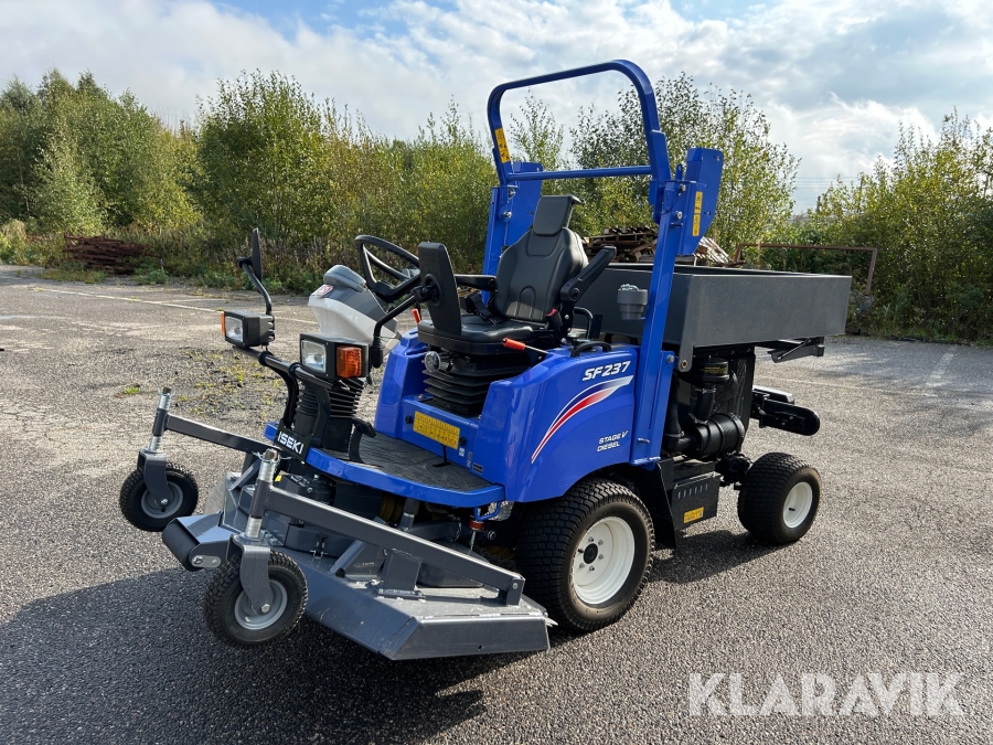 Gräsklippare Iseki SF237F med flak