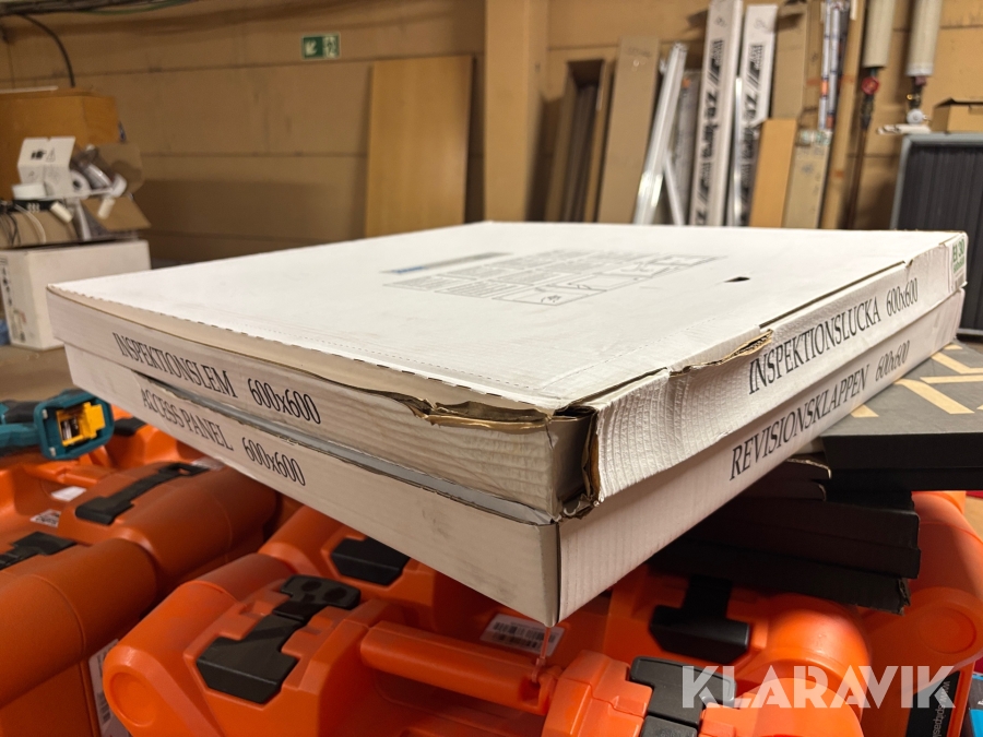 Inspektionslucka Knauf Danogips 600x600 mm. 2 st