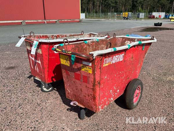 Fodervagn Starke Arvid 14000-PU
