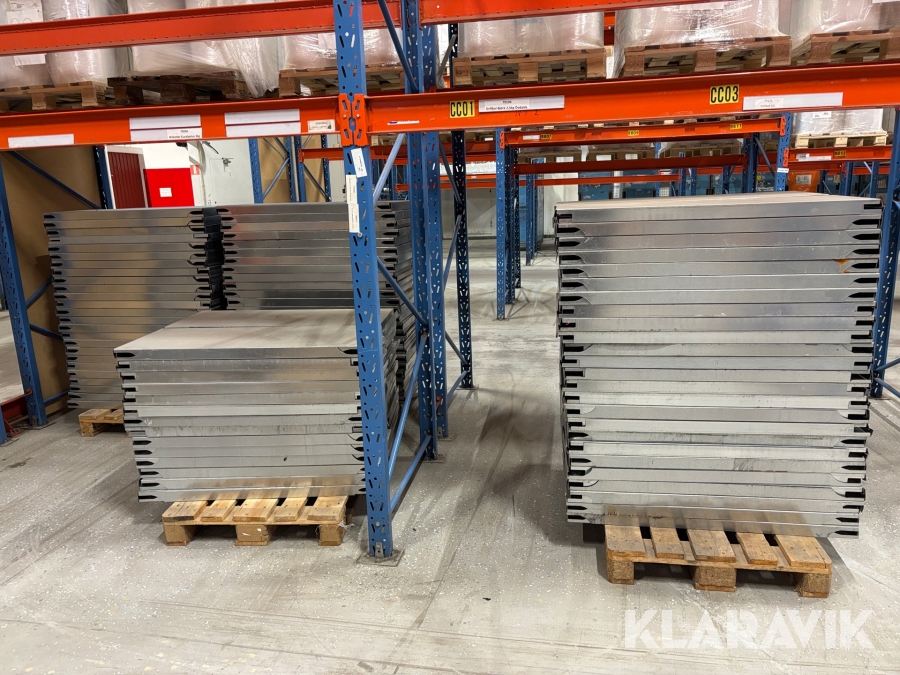 Balkplan / Hyllplan till pallställ 356st