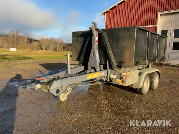 Lastväxlarsläp för personbil Vezeko fjärrstyrd