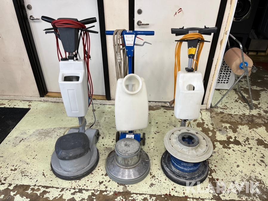 Singelskurmaskiner 3 st