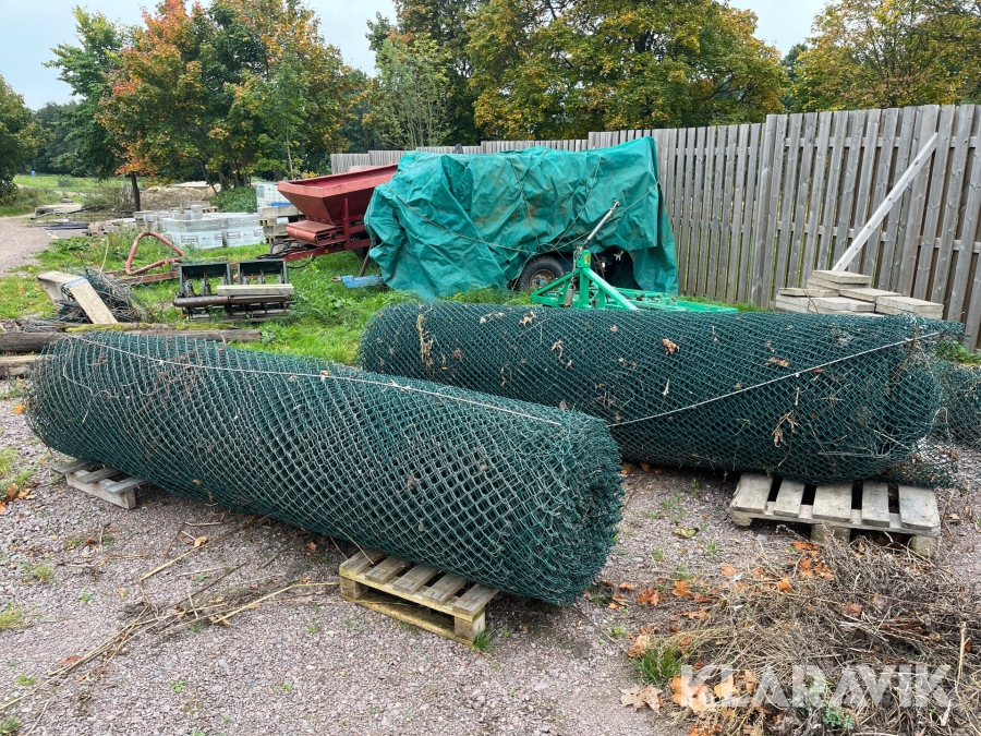 Stängsel  2 st rullar Gunnebo
