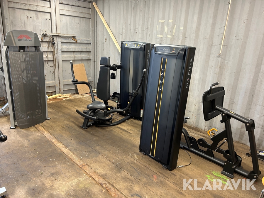 Gymmaskiner Matrix  3 st